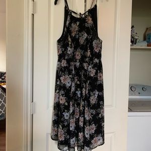Low cut floral Torrid dress- Size 0